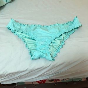 turquoise bathing suit bottoms